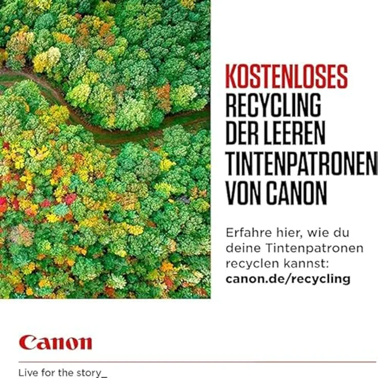 Canon PG-545XL/CL-546XL Tintenpatrone, hohe Reichweite in Schwarz und Farbe, inkl. Fotopapier Value Pack – Bild 9