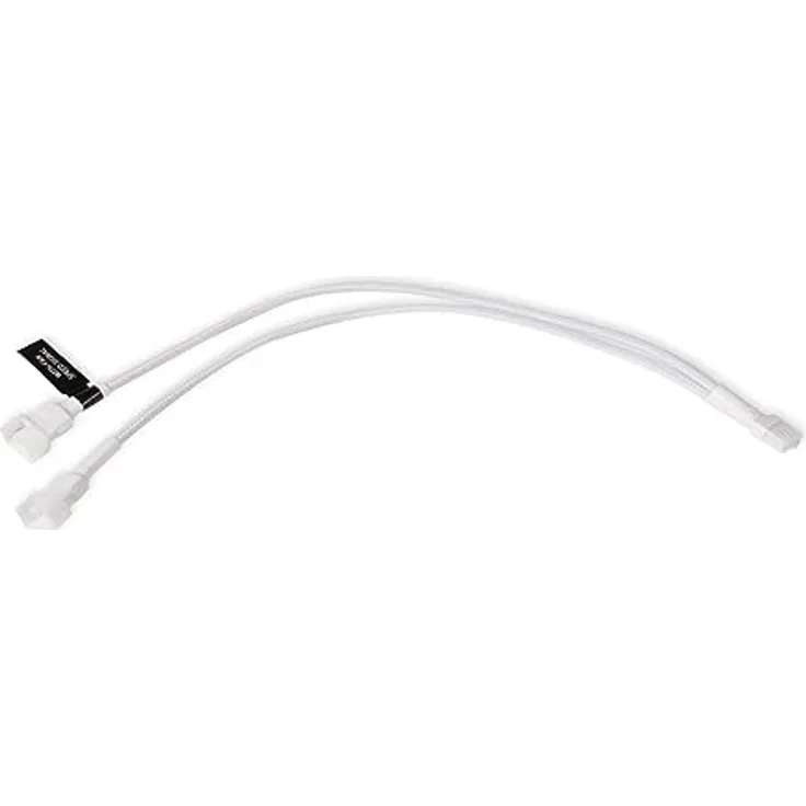 Alphacool 18725 Y-Splitter 4-Pin auf 3x 4-Pin PWM 15cm weiß Kabel Modding gesleevt weiss