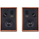 Wharfedale Super Denton Regallautsprecher, Mahagoni