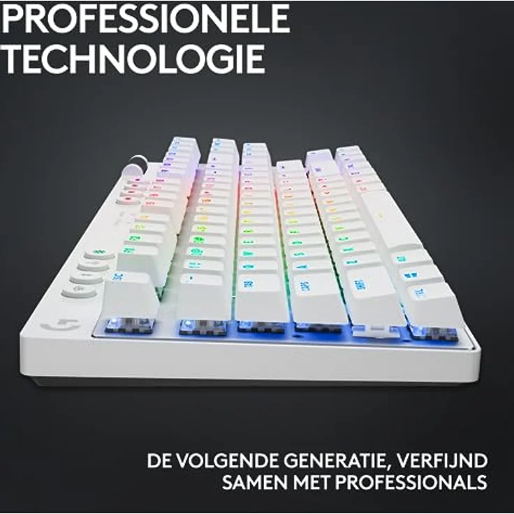 Logitech G PRO X TKL (Eng. Int., Kabellos), Weiss, Mechanische Tastatur für professionelles Gaming mit LIGHTSPEED-Konnektivität – Bild 8