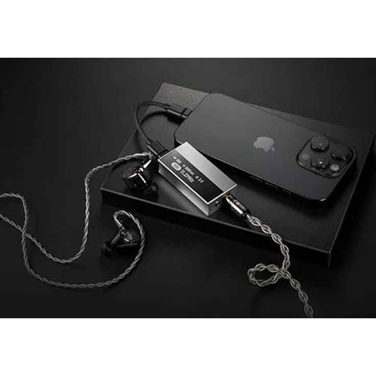 Astell&Kern AK HC5 (Display, Klangregelung, USB-DAC), Kopfhörerverstärker, Schwarz, Grau – Bild 5