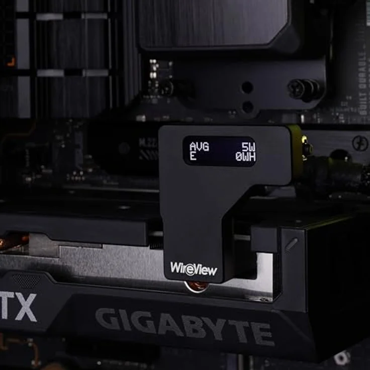 Thermal Grizzly WireView GPU, Wasserkühlung zur Stromverbrauchsmessung mit 1x 8-Pin PCIe - Reverse, OLED-Display – Bild 6