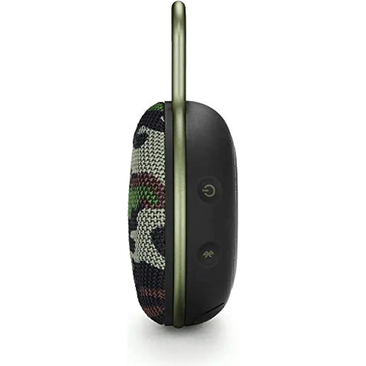 JBL Clip 3 Bluetooth Lautsprecher - Wasserdichte, tragbare Musikbox mit praktischem Karabiner - Bis zu 10 Stunden kabelloses Musik Streaming, Camouflage – Bild 6