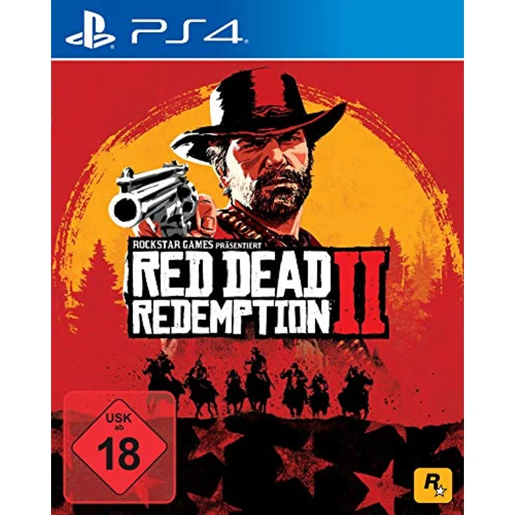 Rockstar Games Red Dead Redemption 2 Standard Edition [PlayStation 4] Disk, Action-Adventure Spiel für Erwachsene, für die PlayStation 4 platfromspielbar – Bild 1