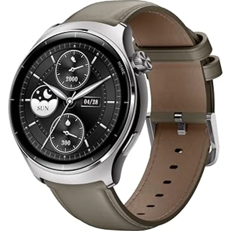 Mibro Lite 3 Pro Smartwatch, 1,35 Zoll AMOLED-Display, 10-Achsen-Bewegungssensor, Bluetooth-Anruf, GPS, 150+ Sportmodi, 5ATM wasserdicht, Herzfrequenzüberwachung, 15 Tage Akkulaufzeit, Smartwatch – Bild 1