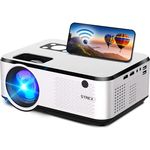 Strex Beamer - Full HD 1920x1080P - 7000 Lumen - WiFi Streaming - Mini Beamer - Projektor