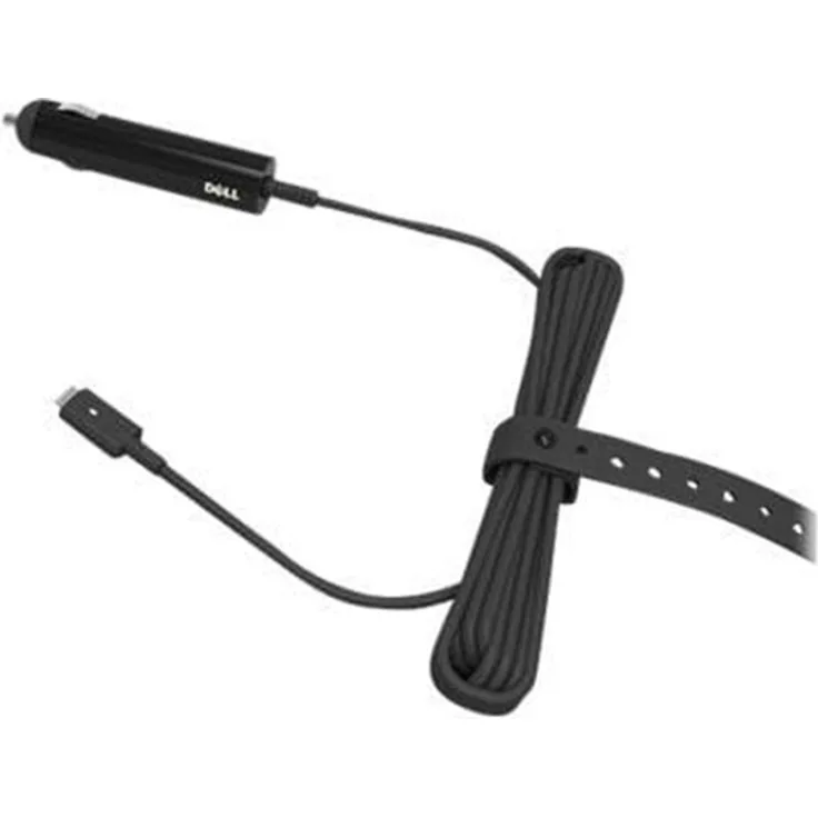 Dell Netzteil für PKW/Flugzeug, 65 Watt, kompatibel mit Latitude 5175 2-in-1, 7275, 7370, 7390 2-in-1, Venue 10 Pro (5056) und XPS 9250