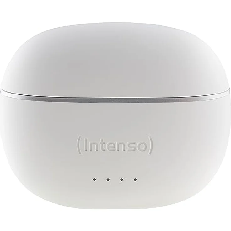 Intenso White Buds - TWS True Wireless Kopfhörer T302A mit Active Noise Cancelling und bis zu 35 Std. Musikwiedergabe – Bild 3