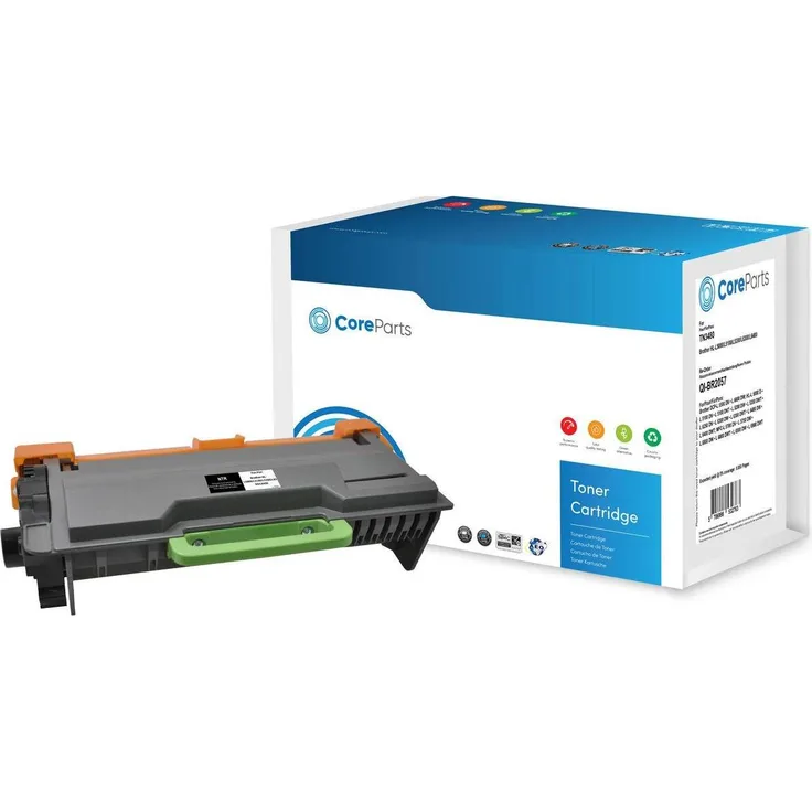 CoreParts QI-BR2057, Kompatible Tonerkartusche (BK) für Drucker und Kopierer, EU-Herstellung