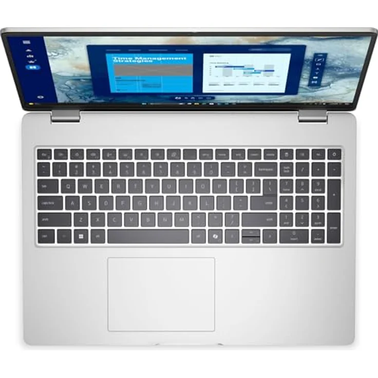 Dell Pro PC16250, Intel Core i5, 16 Zoll Laptop mit 16 GB RAM, 512 GB SSD, Full HD+ Bildschirm, Silber – Bild 4