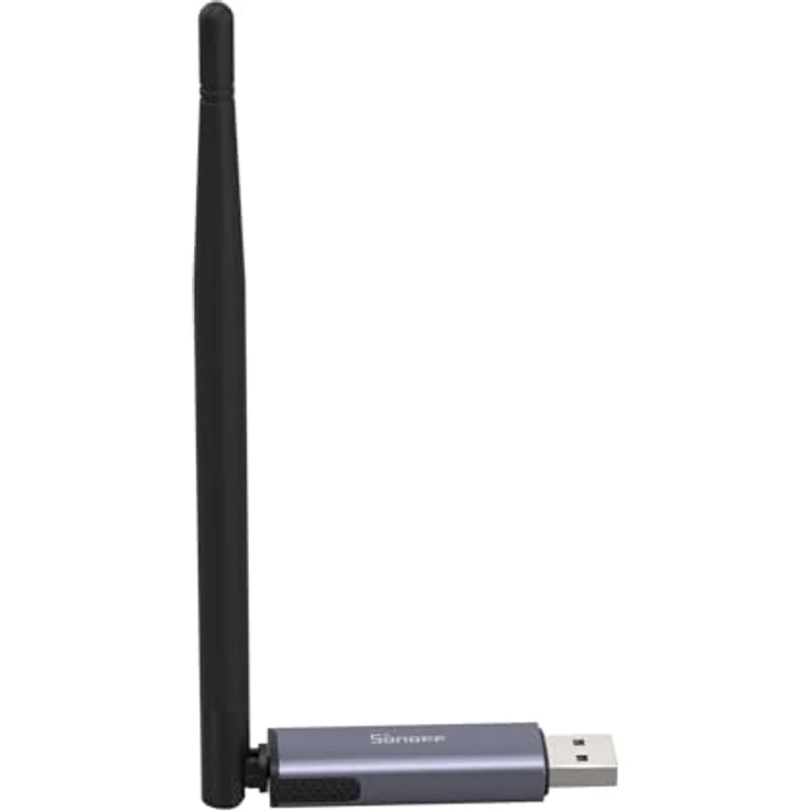 SONOFF Zigbee 3.0 USB Dongle Plus MG24, leistungsstarker Zigbee Gateway mit EFR32MG24 Chip, 4,5dBi Antennengewinn, kompakt mit USB-Verlängerungskabel, kompatibel mit Home Assistant und Zigbee2MQTT – Bild 1