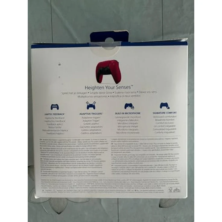 Sony DualSense V2 Rot Bluetooth/USB Gamepad Analog / Digital Android mit haptischem Feedback und adaptiven Triggern – Bild 5