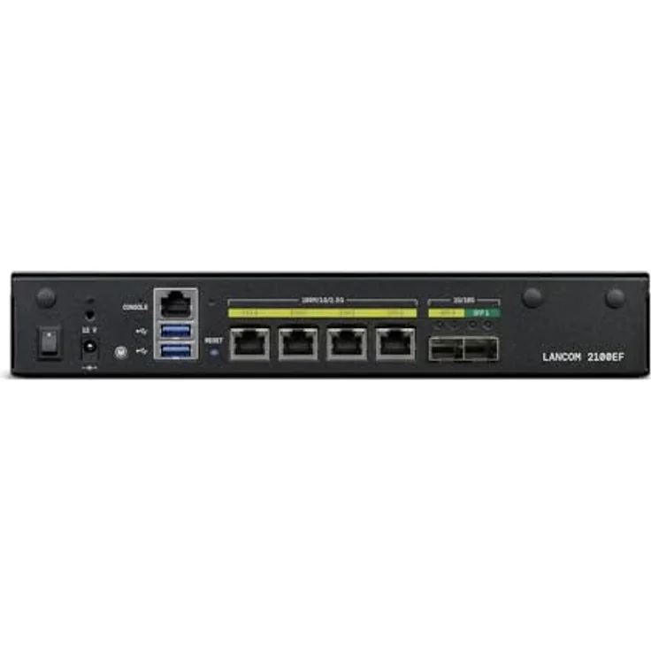 Lancom 2100EF Router, professioneller Router für kleine und mittlere Unternehmen, schwarz – Bild 2