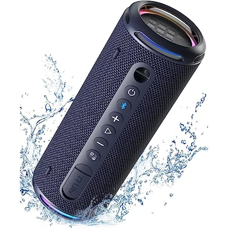 Tronsmart T7 Lite (blue) Bluetooth Lautsprecher, 24h Akkulaufzeit, IPX7 wasserdicht – Bild 1