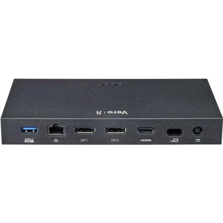 Acer Vero MST Dock M33 USB Type-C Dockingstation, Laptop-Dockingstation mit HDMI, DP und 1GbE