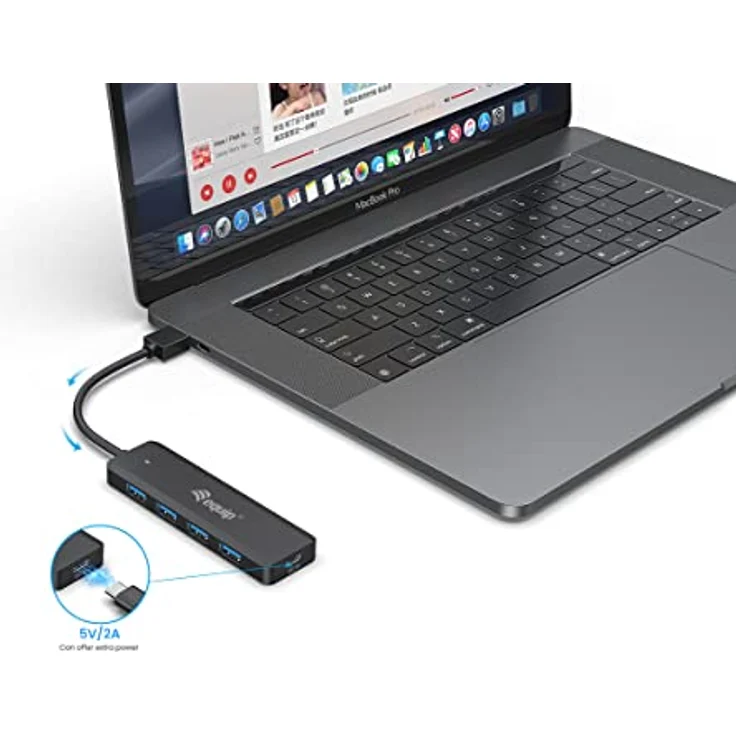 Equip 128959 4-Port-USB-3.2 Gen 1-Hub und Adapter für USB-C – Bild 4