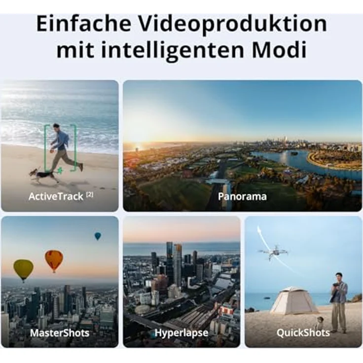 DJI Lito 1, 4K Kameradrohne mit Hinderniserkennung, ActiveTrack, 8K-Foto, leicht und faltbar, 15 km Videoübertragung, C0-zertifiziert – Bild 3