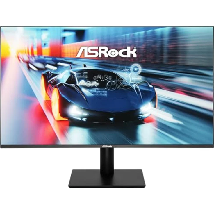 ASRock CL25FFA, 27 Zoll FHD Monitor mit 1920 x 1080, 120 Hz, HDMI und VGA, Schwarz – Bild 1