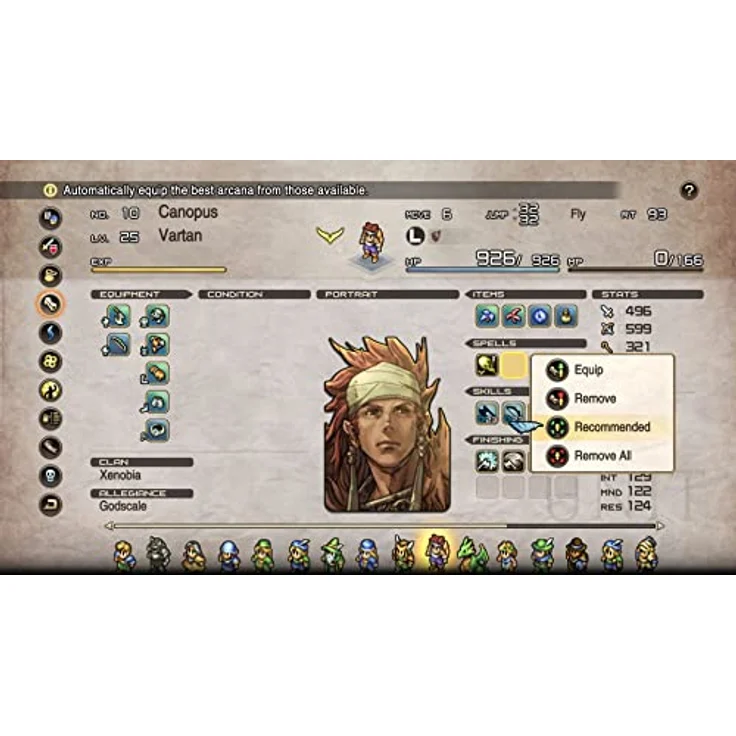 Square Enix Tactics Ogre: Reborn PS4, Strategisches Rollenspiel mit packender Handlung und rundenbasierten Kämpfen – Bild 5