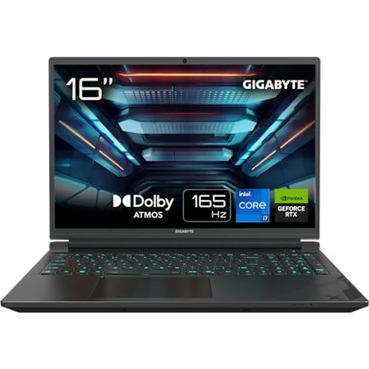 Gigabyte G6X Gaming Laptop | 16" 165Hz 16:10 FHD IPS Display | Intel Core i7 13650HX | Nvidia GeForce RTX 4060 | Windows 11 – Bild 1