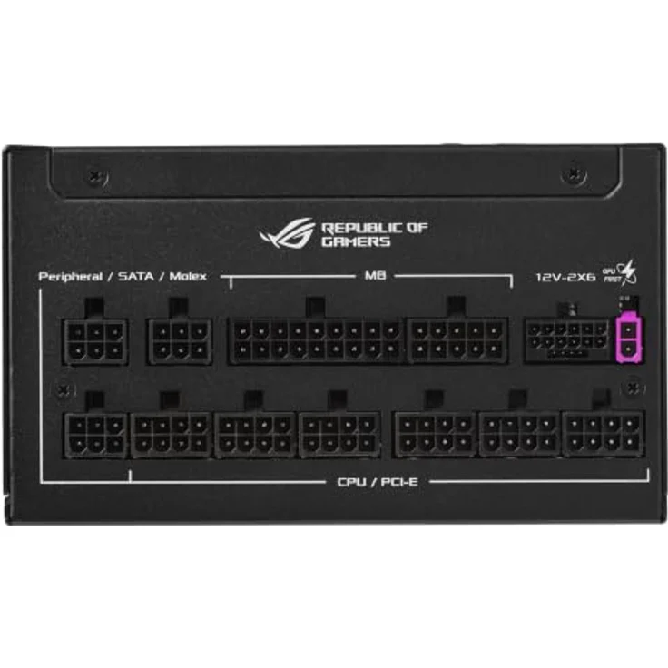 Asus ROG Strix 1000P Gaming-Netzteil, 80 PLUS Platinum, GaN-MOSFET-Technologie, ATX 3.1, PCIe 5.1 – Bild 8