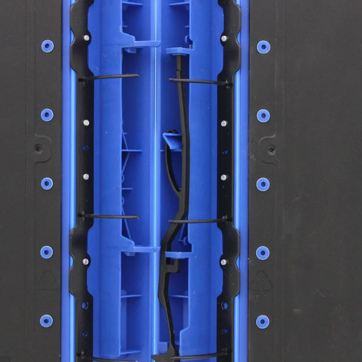 WEDO Aktenordner ERGOGRIP, A4, Schwarz, 4 Ring Mechanik