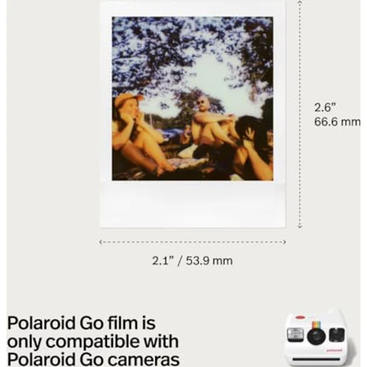 Polaroid Go Film Pack 2x8 Black Frame – Bild 6
