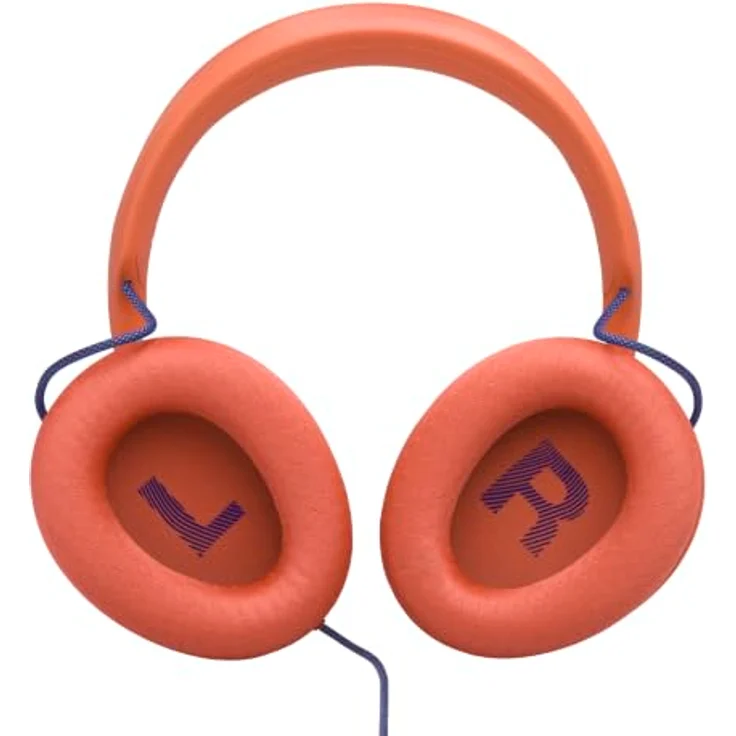 JBL Quantum 120, Kabelgebundenes Gaming-Over-Ear-Headset, Stereo, 3,5 mm Klinke, Koralle – Bild 5