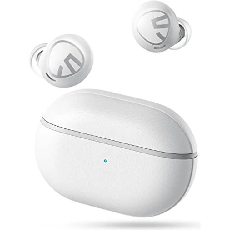 SoundPEATS TWS Free2 Classic, Kabellose Kopfhörer in Weiß mit hochwertigem Sound