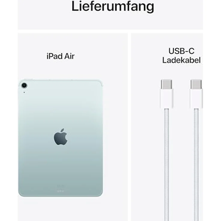 Apple iPad Air 11 Wi-Fi + Cellular 128 GB Blau - 2025, Tablet mit leistungsstarkem Apple M3 Chip – Bild 6
