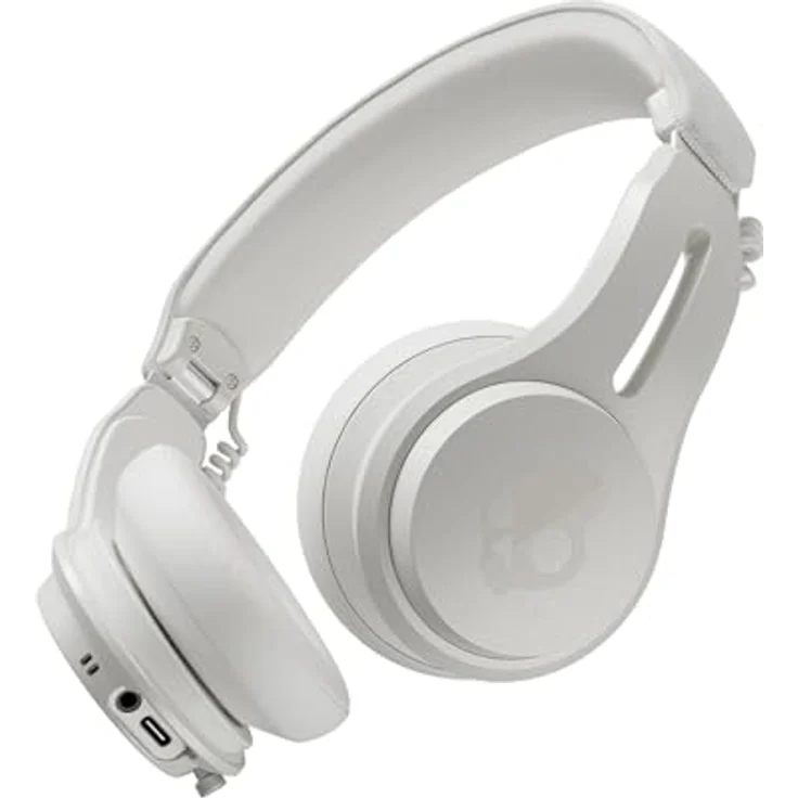 Skullcandy Icon ANC On-Ear Wireless Bluetooth Headphones, 60 Hr Battery, Microphone, IPX4 Rating - Bone – Bild 1