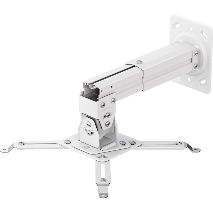 ONKRON K3A-W Beamer-Deckenhalterung, höhenverstellbar, bis 10 kg, schwenkbar, neigbar, mit Kabelmanagement, für Wand- und Deckenmontage, für Projektoren bis 300 Zoll
