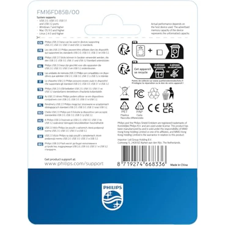 Philips Pico 2.0 Mini USB Stick 16GB Kompakter Speicherstick 16 GB Ideal für Benutzung im Auto – Bild 4