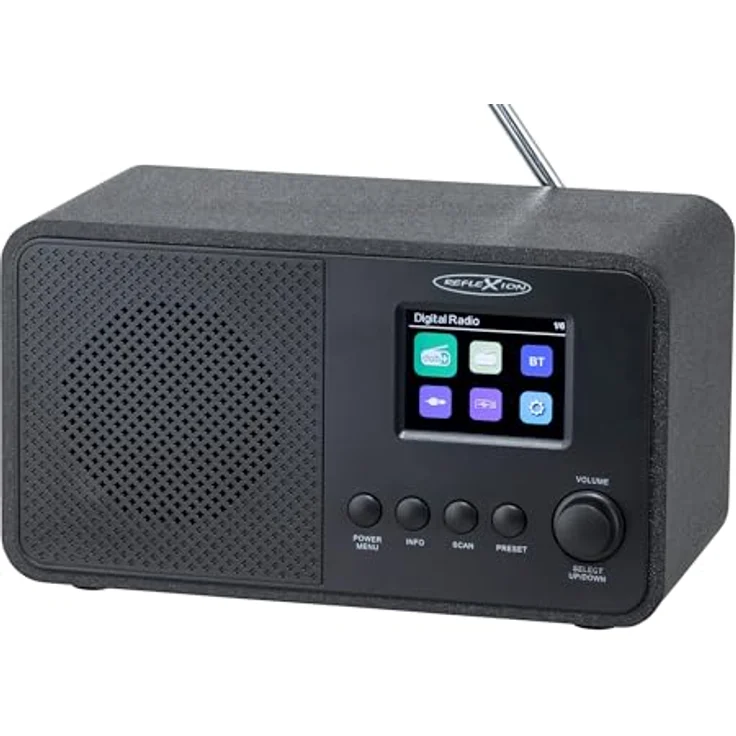 Reflexion HRA1881, Holzradio mit hochwertiger Klangqualität und klassischem Design – Bild 1