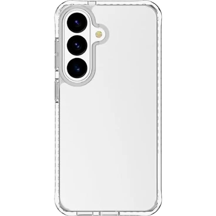 cellularline Handyhülle Ultra Strong für Galaxy S26, verstärkter Anti-Schock-Rand, integrierte Luftkammern, antibakterielle Formel, transparentes recyceltes Material – Bild 1