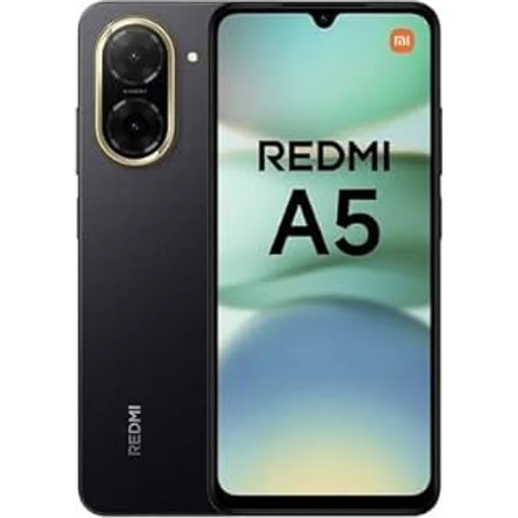 Xiaomi Redmi A5, Smartphone mit 3 GB RAM, 64 GB Speicher, Dual-SIM, 4G, Schwarz – Bild 1