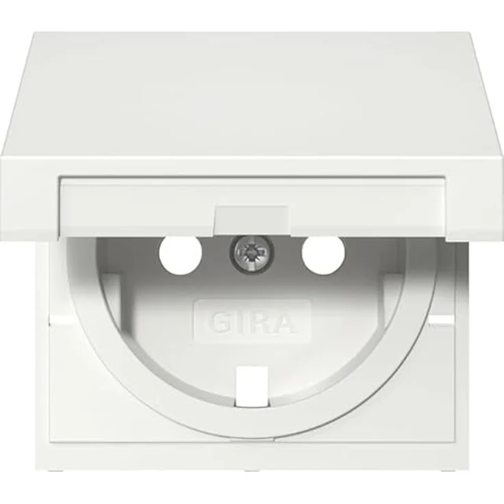 GIRA 492203 Abdeckung System 55 reinweiß, einfache Montage – Bild 2