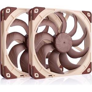 Bild für Noctua NF-A14x25 G2 PWM Sx2-PP Gehäuselüfter Set in Braun