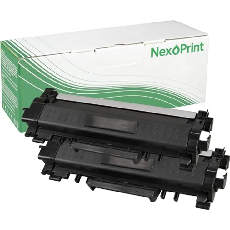 NexoPrint Toner kompatibel zu Brother TN-2420, schwarz, für HL-L2310D HL-L2350DW HL-L2370DN HL-L2375DW DCP-L2510D DCP-L2530DW DCP-L2550DN MFC-L2710DN MFC-L2710DW MFC-L2730DW MFC-L2750DW, 6600 Seiten, brillante Druckqualität