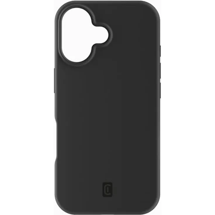 cellularline Sensation Silikonhülle für iPhone 17, Soft Touch, kratzfest, Schwarz