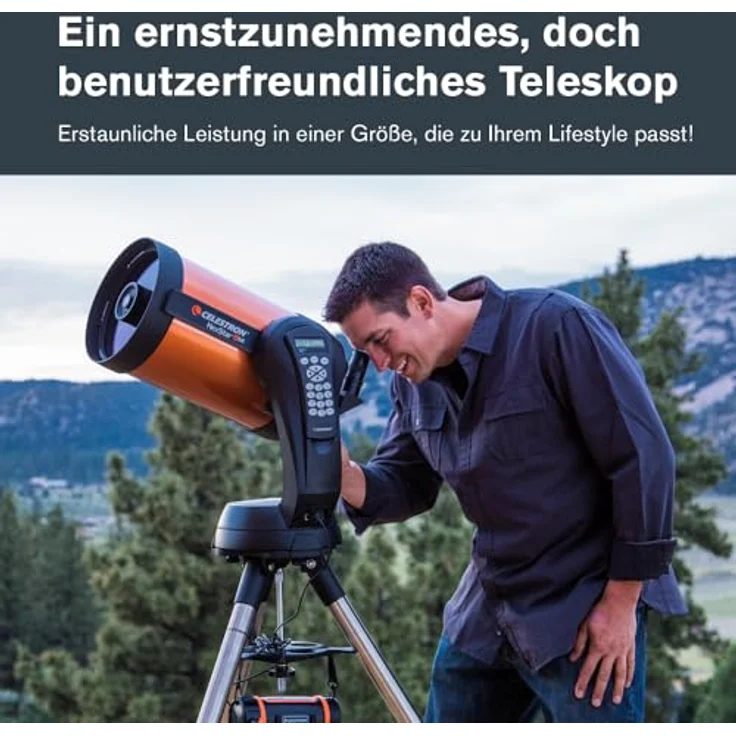 Celestron NexStar 8 SE Teleskop 203/2032 Schmidt-Cassegrain (UK Version) – Bild 3