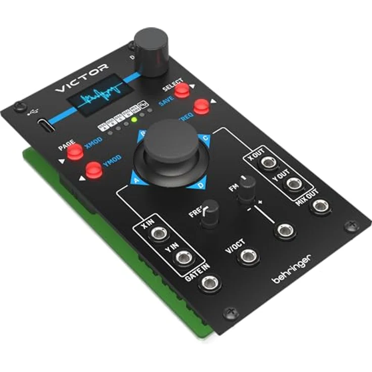 Behringer Victor, Modular Synthesizer mit 4 Oszillatoren, 128 Wellenformen und Vector Joystick – Bild 2