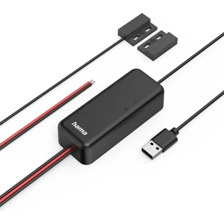 Hama Smart Garagentoröffner, App-gesteuertes WLAN-Modell mit Push-Nachrichten und Sprachsteuerung, Schwarz – Bild 2