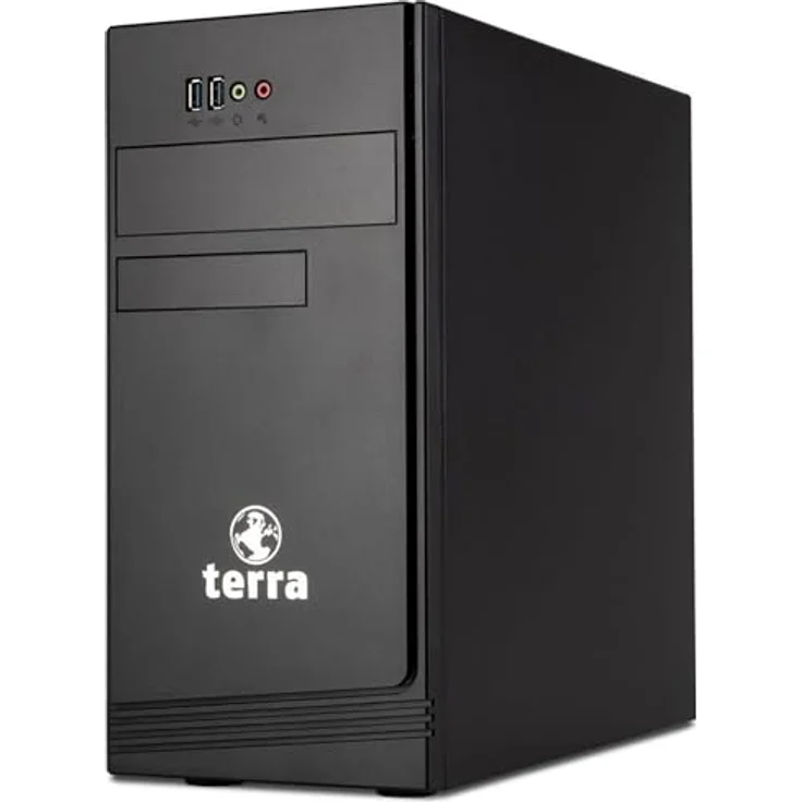 Terra PC-BUSINESS 6000, Komplettsystem mit AMD R5, 16 GB DDR5 RAM, 500 GB HDD, Schwarz – Bild 4