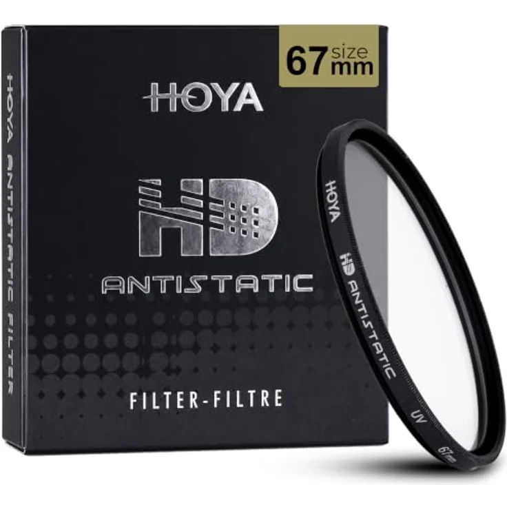 Hoya UV HD Antistatic 67mm, Kamera-Filter mit hervorragender Bildqualität und antistatischer Beschichtung – Bild 1
