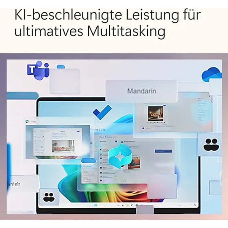 MICROSOFT Surface Pro 5G Copilot + PC, 13 Zoll Snapdragon X Plus, 16 GB RAM, 256 GB SSD, Platin, Windows 11 Home – Bild 12