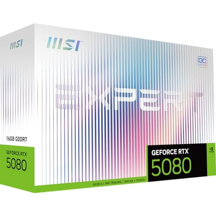 MSI GeForce RTX 5080 16G EXPERT OC (16 GB), Grafikkarte – Bild 2