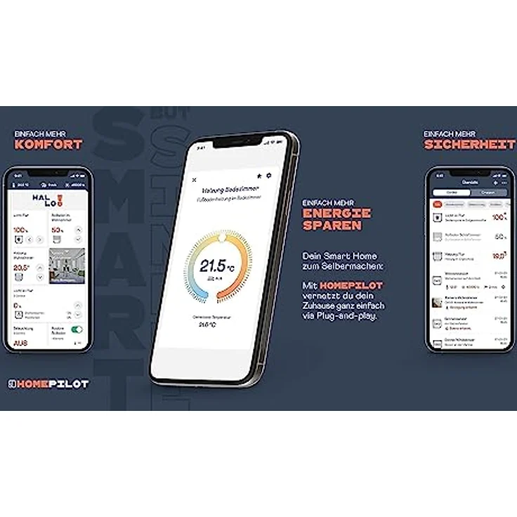 HOMEPILOT Gateway Premium - Smart-Home-Zentrale zur Steuerung Aller smarten HOMEPILOT Produkte per kostenloser App, Weiß – Bild 4