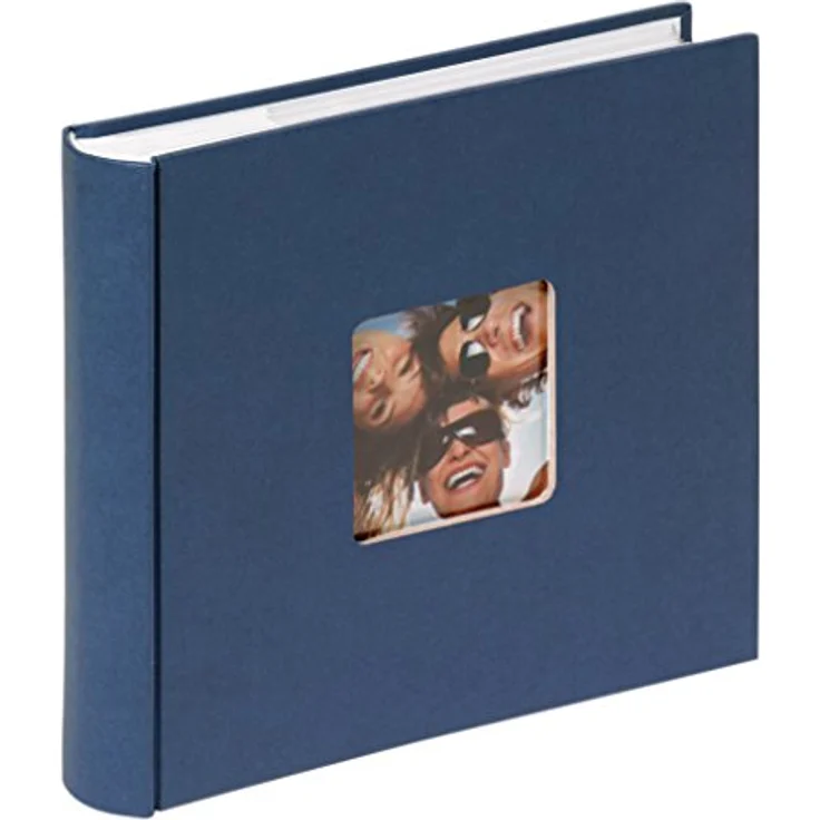 walther design ME-110-L Memo-Einsteckalbumalbum Fun, 200 Fotos 10x15 cm, blau – Bild 2