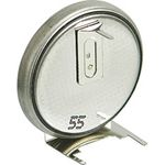 Renata CR2430-1GU Lithium Knopfzelle liegend Printausführung mit 3er Anschlussfahnen, 3,0 Volt, 300mAh, Einweg-Batterie